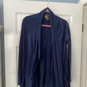NWT Lilly Pulitzer Luxletic Carmela Wrap Navy Sm